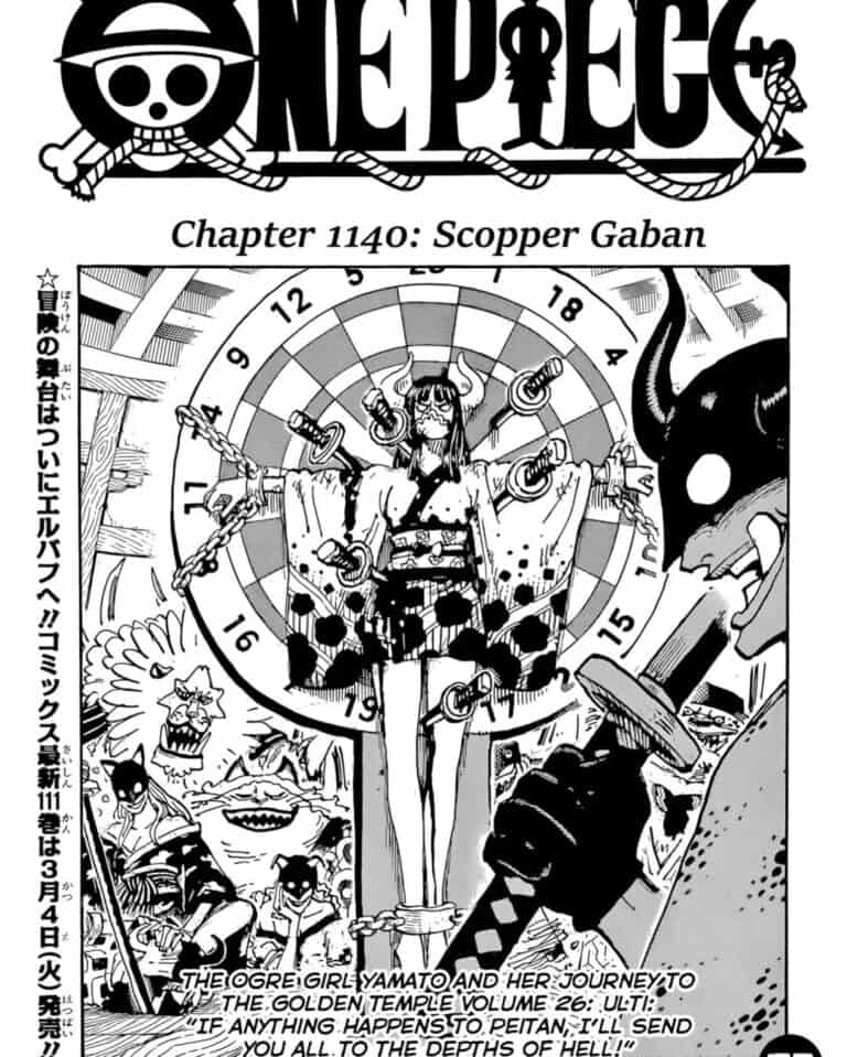 one piece chapter 1140